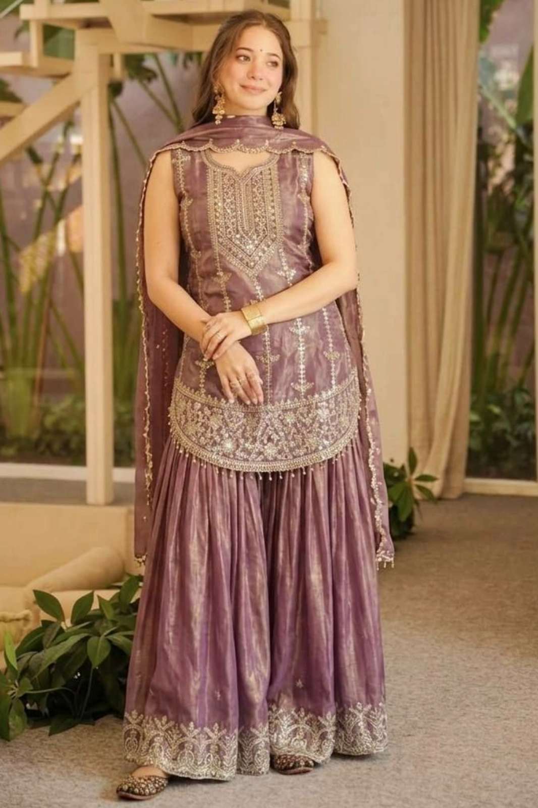 Balaji Emporium DV 22825 Ready to Wear Fandy Silk Sequins & Embroidery Work Suit
