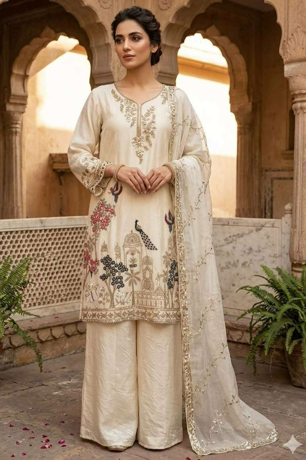 Balaji Emporium DV 23182 Ready to Wear Fendy Sequins & Embroidery Work Suit