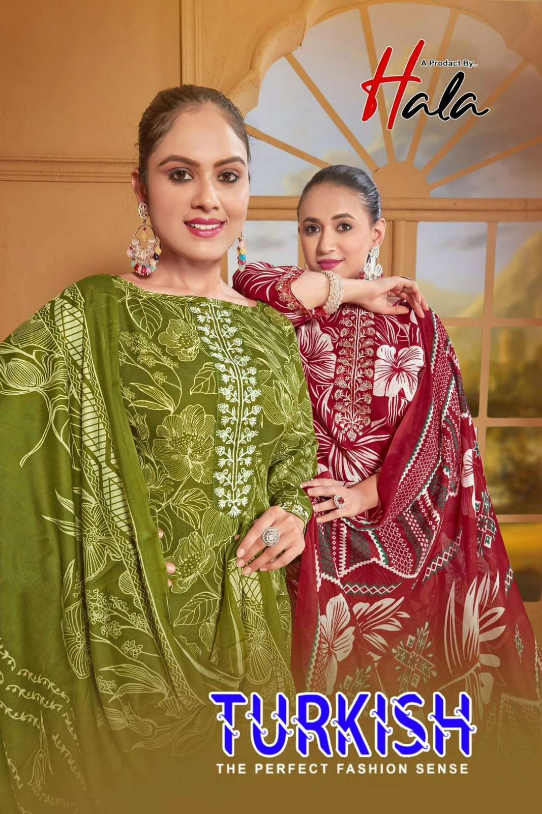 HALA TURKISH VOL 01 Premium Soft Cotton Digital Print & Embroidered Pakistani Suit 