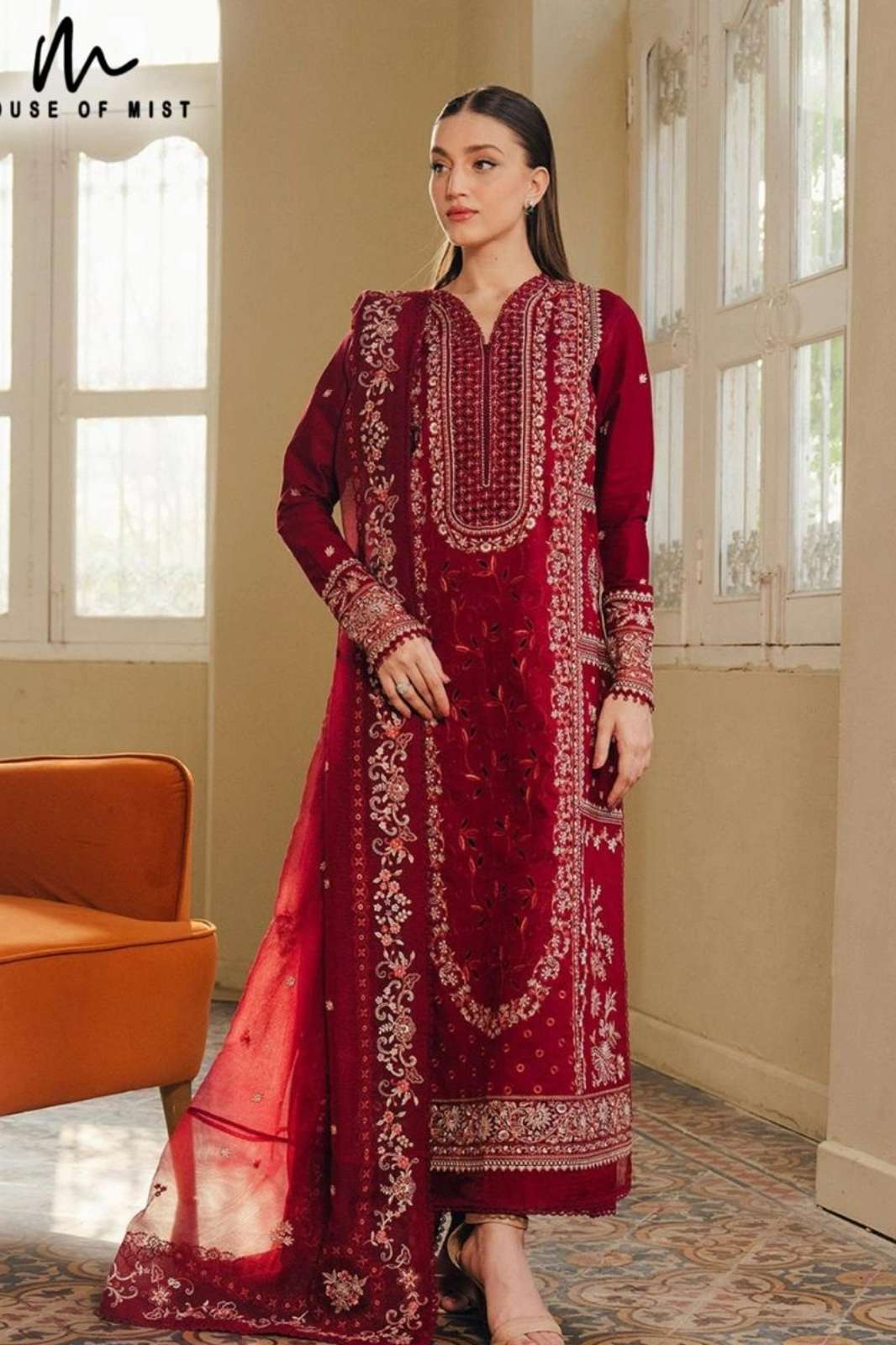 House Of Mist GHAZAL COTTON COLLECTION VOL 24  Beautiful Printed Pakistani Suit