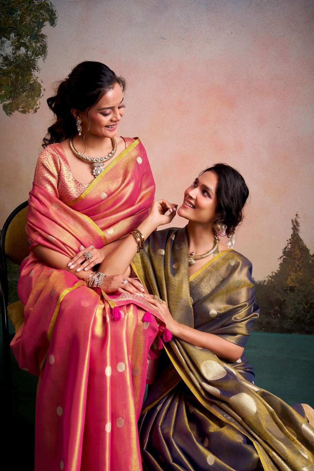 RAJPATH PRESENTS ANVIKA DOLLER SILK STUNNING TISSUE SILK FABRIC SAREE