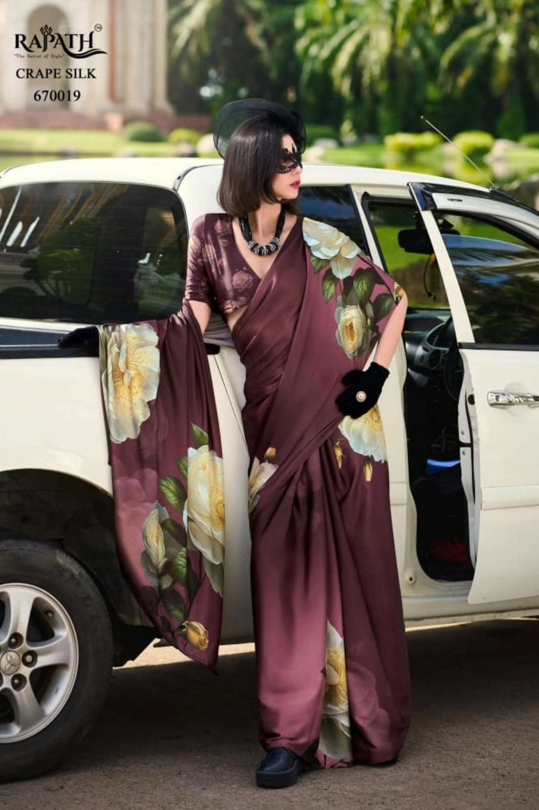 RAJPATH PRESENTS Next Generation 670019 To 670027 Pure Sattin Silk With Ajrakh Print Saree collection