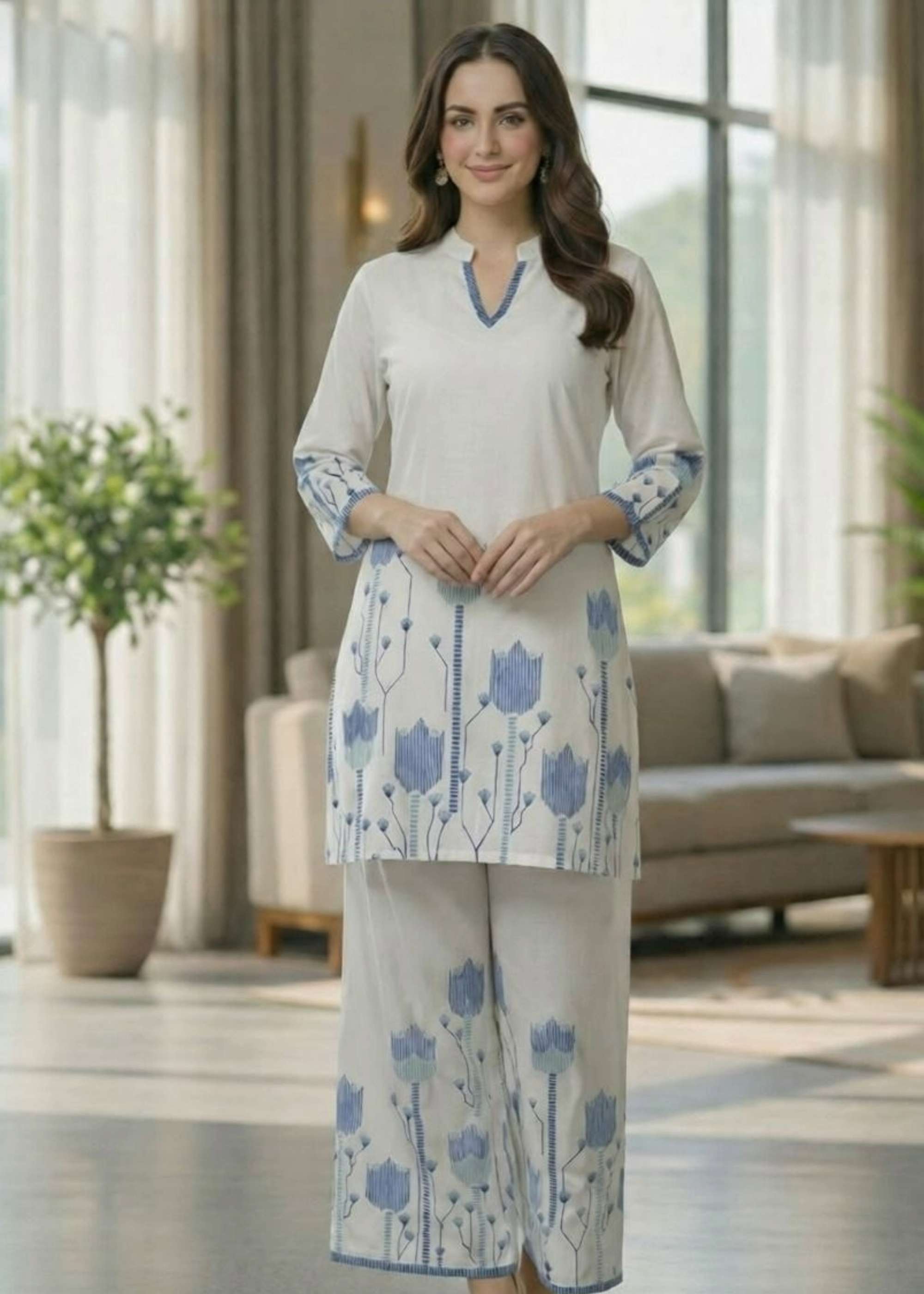 Shri Balaji Emporium 22363 READY TO WEAR STYLISH SUMMER KURTI 