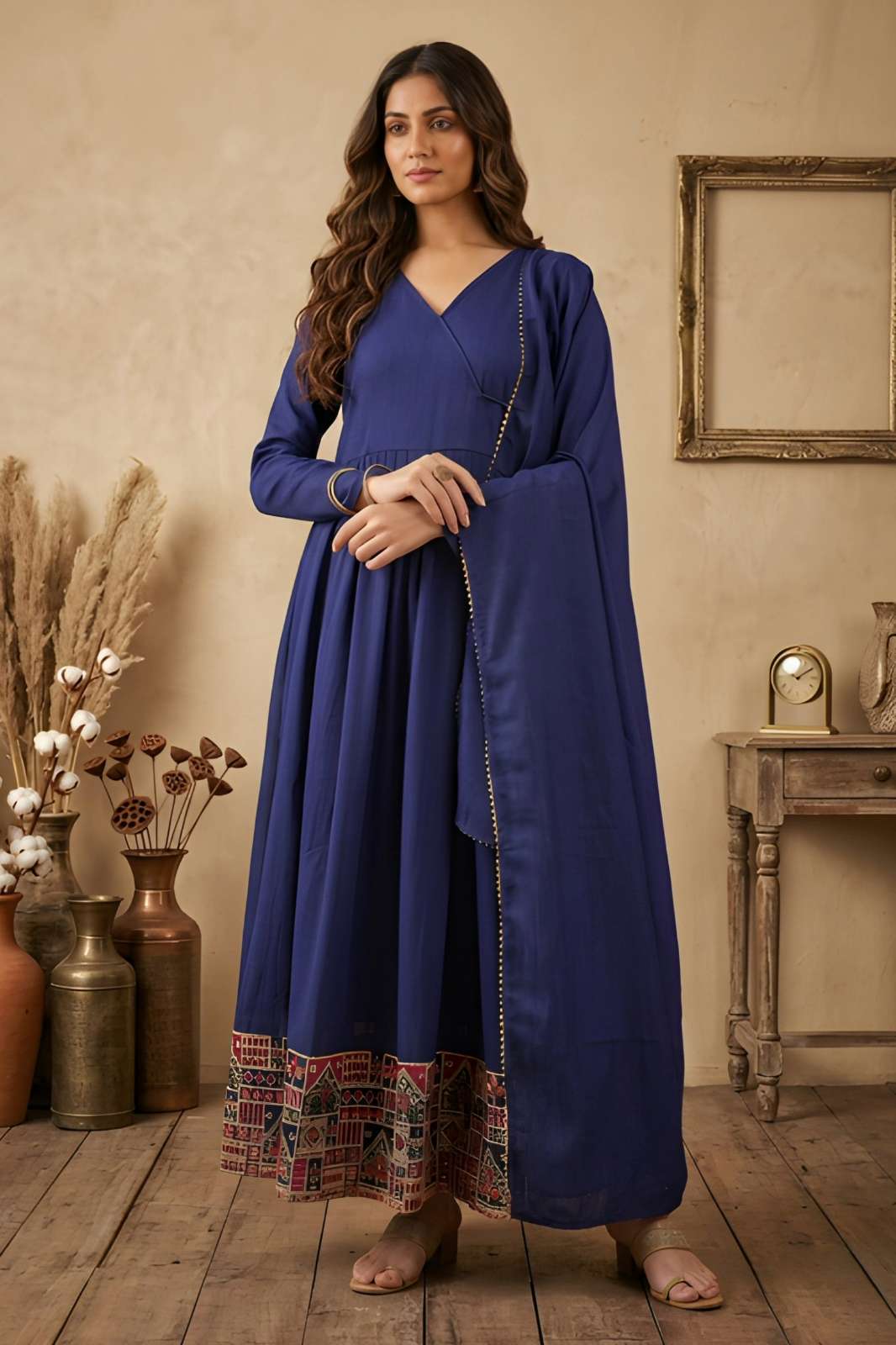 Shri Balaji Emporium 22450 Presents Chinon silk with sequins & zari work Suit 
