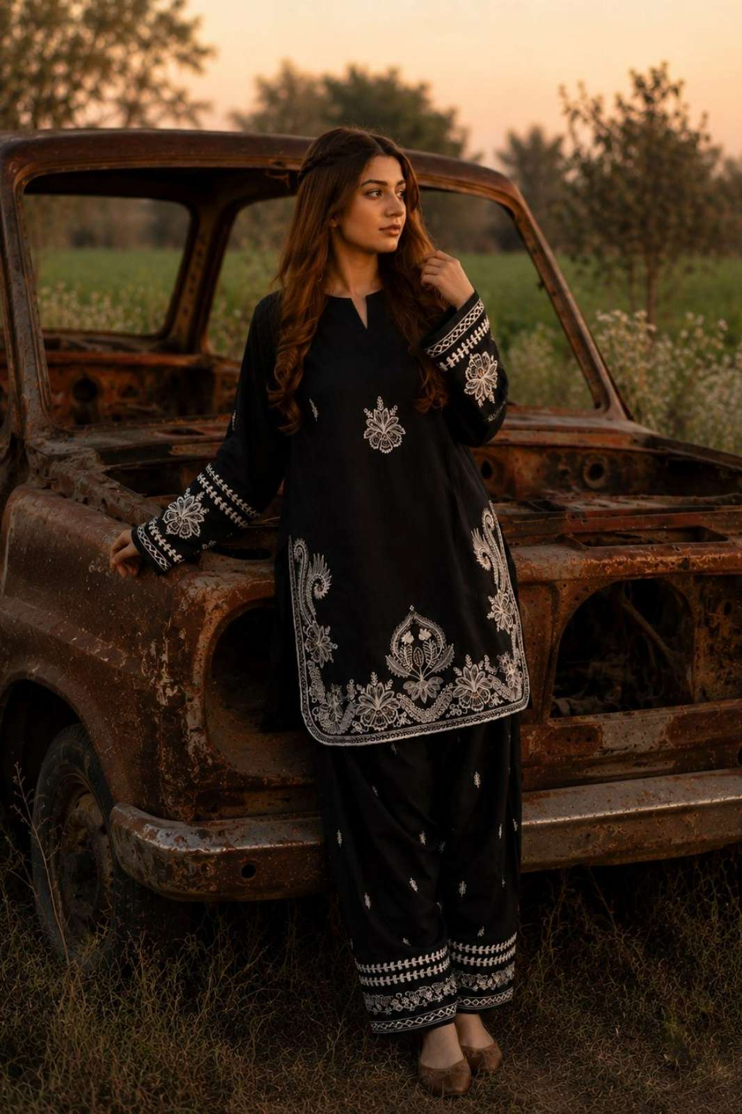 Shri Balaji Emporium 22679 Beautiful Roman Dell silk Heavy Thread Embroidery work Suit