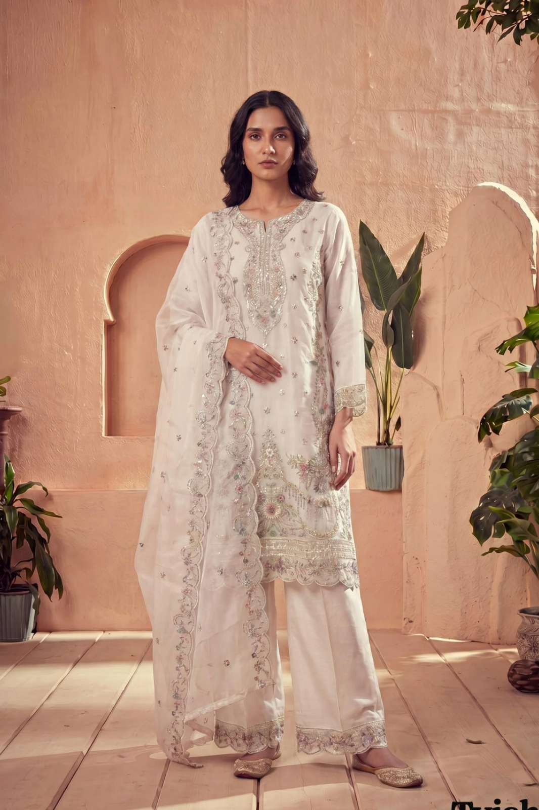 Shri Balaji Emporium 22690 Organza Silk with heavy Embroidery and Sequence work Suit