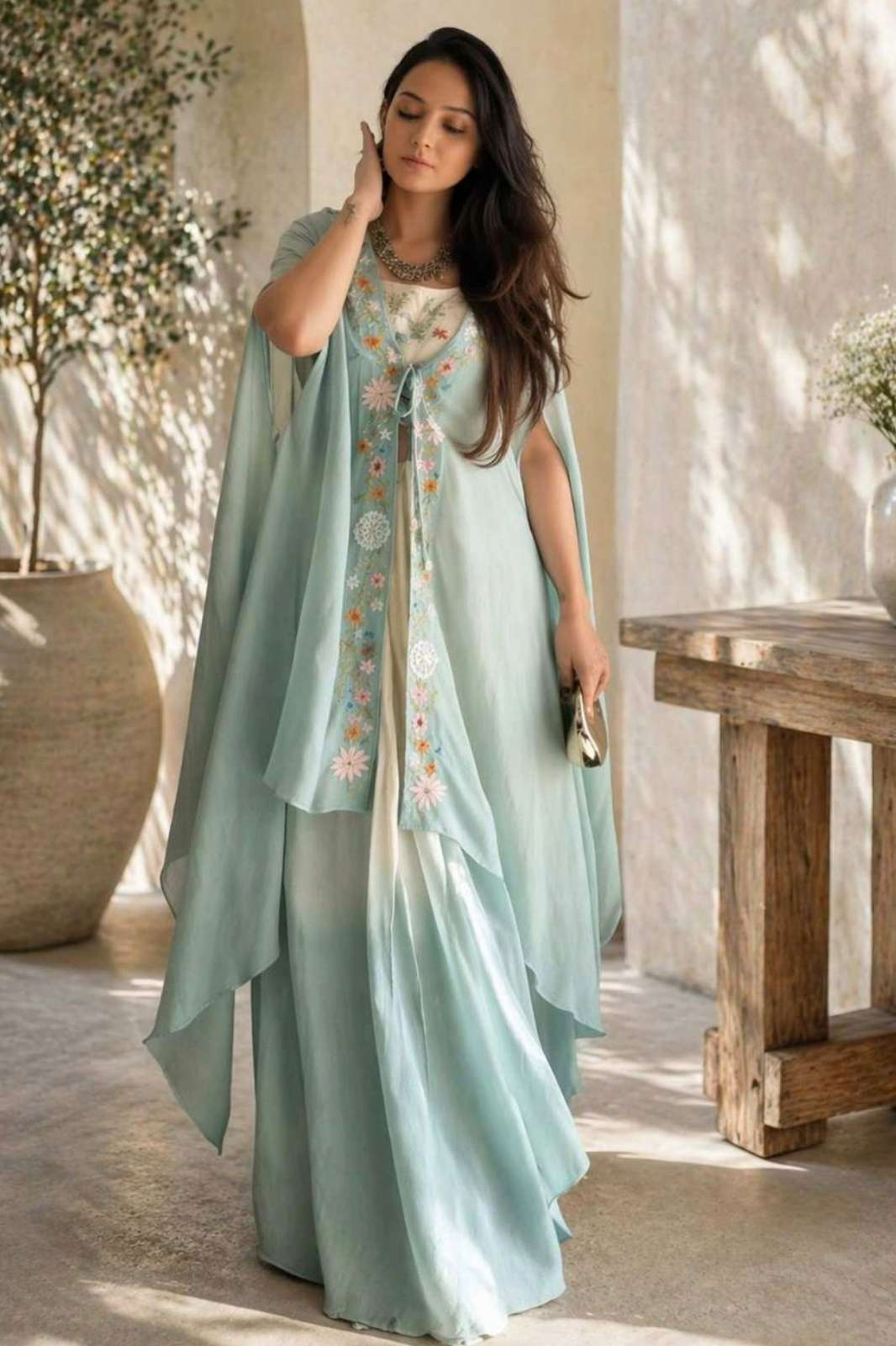 Shri Balaji Emporium BB  70 Premium Banglory Silk Embroidey & Sequence Work dress
