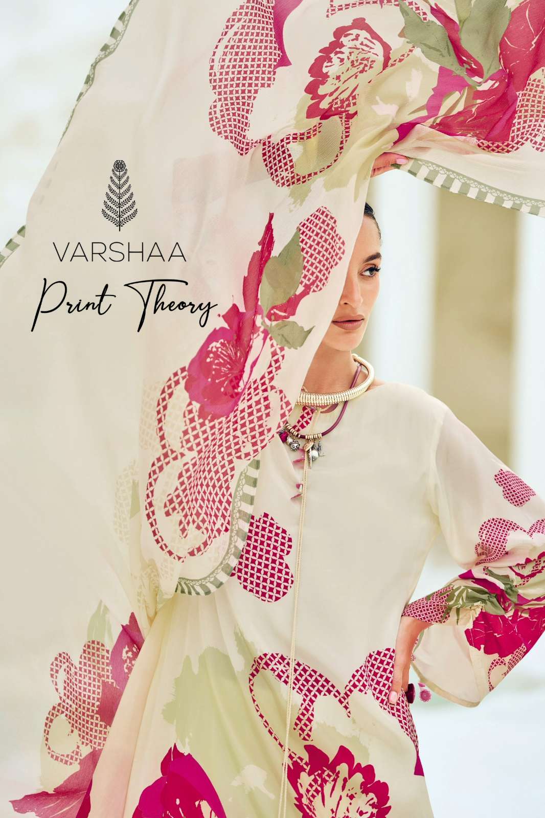 VARSHAA PRINT THEORY COTTON DIGITALLY PRIN & EMBROIDERY WORK SUIT