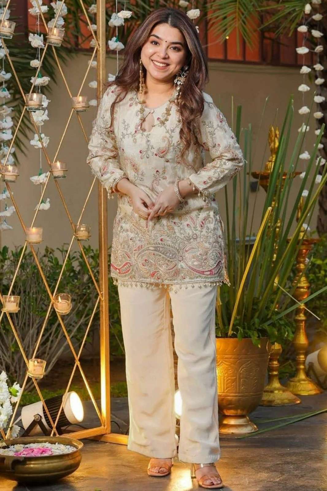 Balaji Emporium 23577 Ready to Wear Silk Embroidery Work Suit