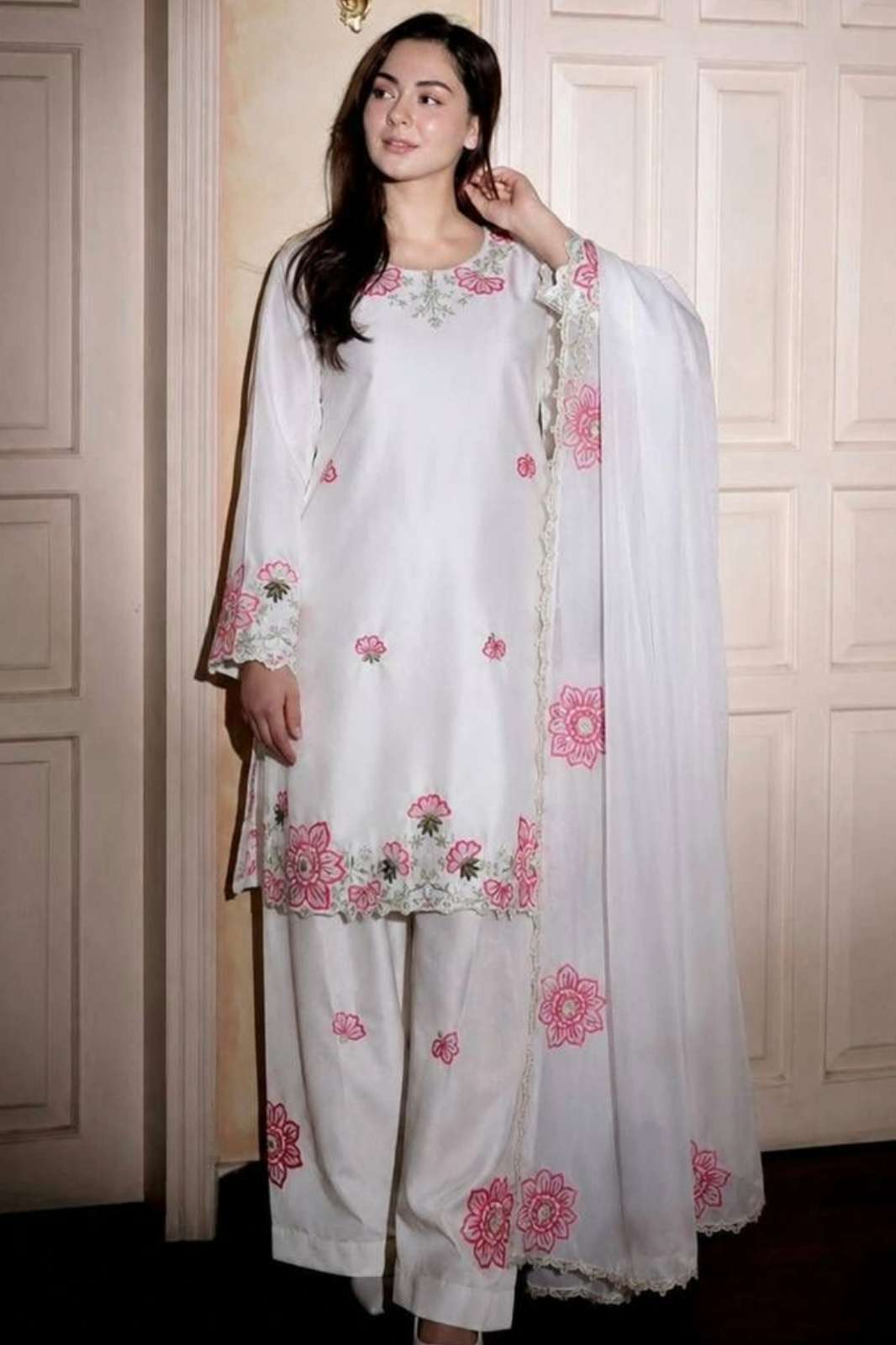 Balaji Emporium DHK 23294 Ready to Wear Pure Silk Embroidery & Sequence Work Suit