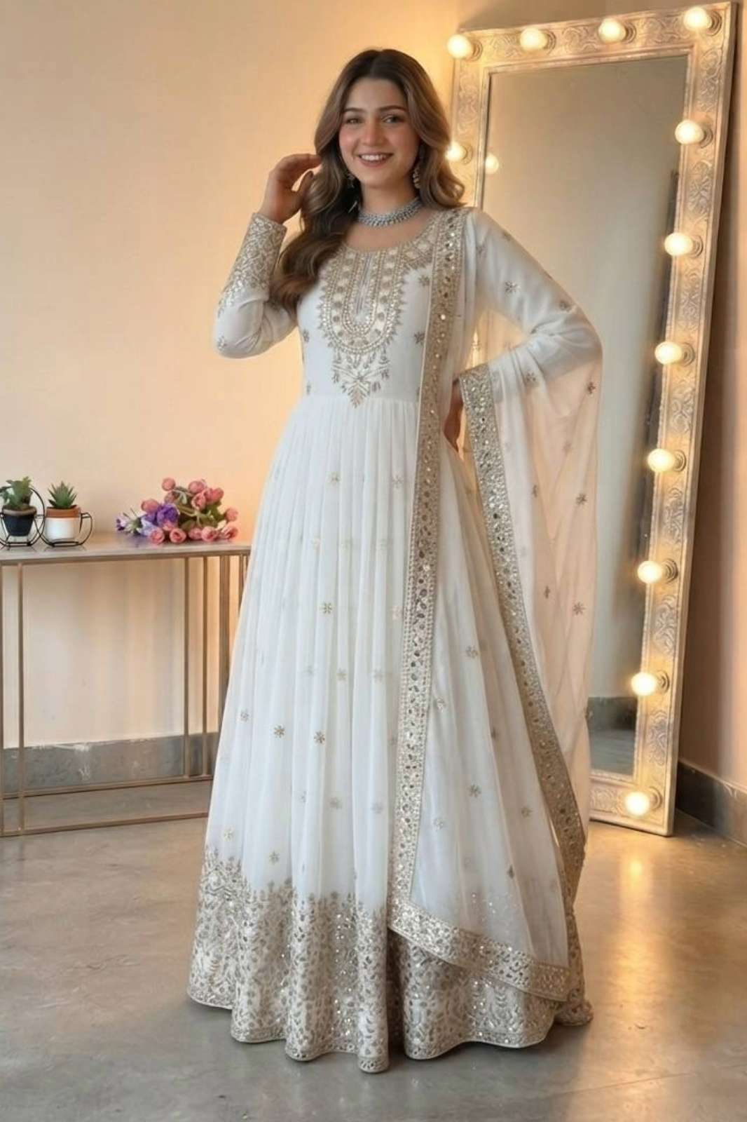 Balaji Emporium SSC 546 Ready to Wear Georgette With Heavy Embroidered Sequence work Suit