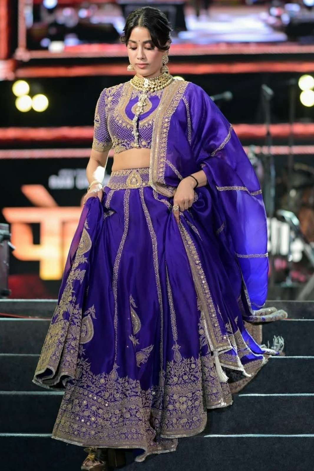 Crazycloths 23366 Vichitra Silk Sequnce Work Lehenga Choli