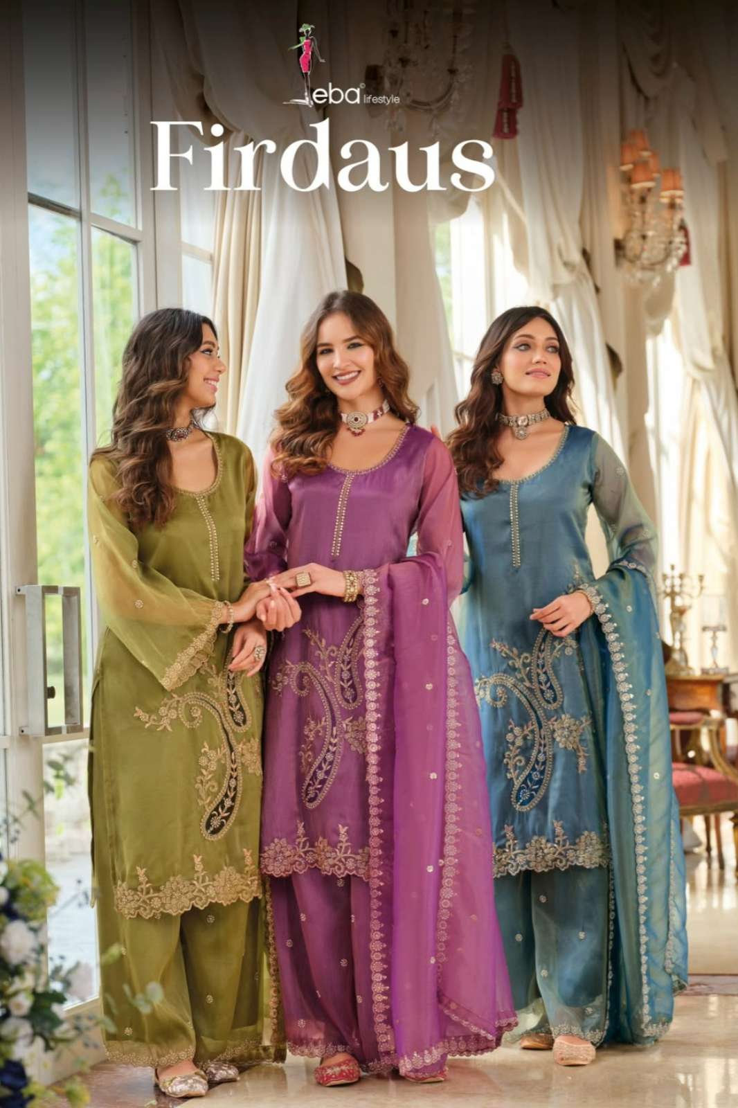 Eba Firdaus Ready to Wear Simer with beats work Salwar Suit
