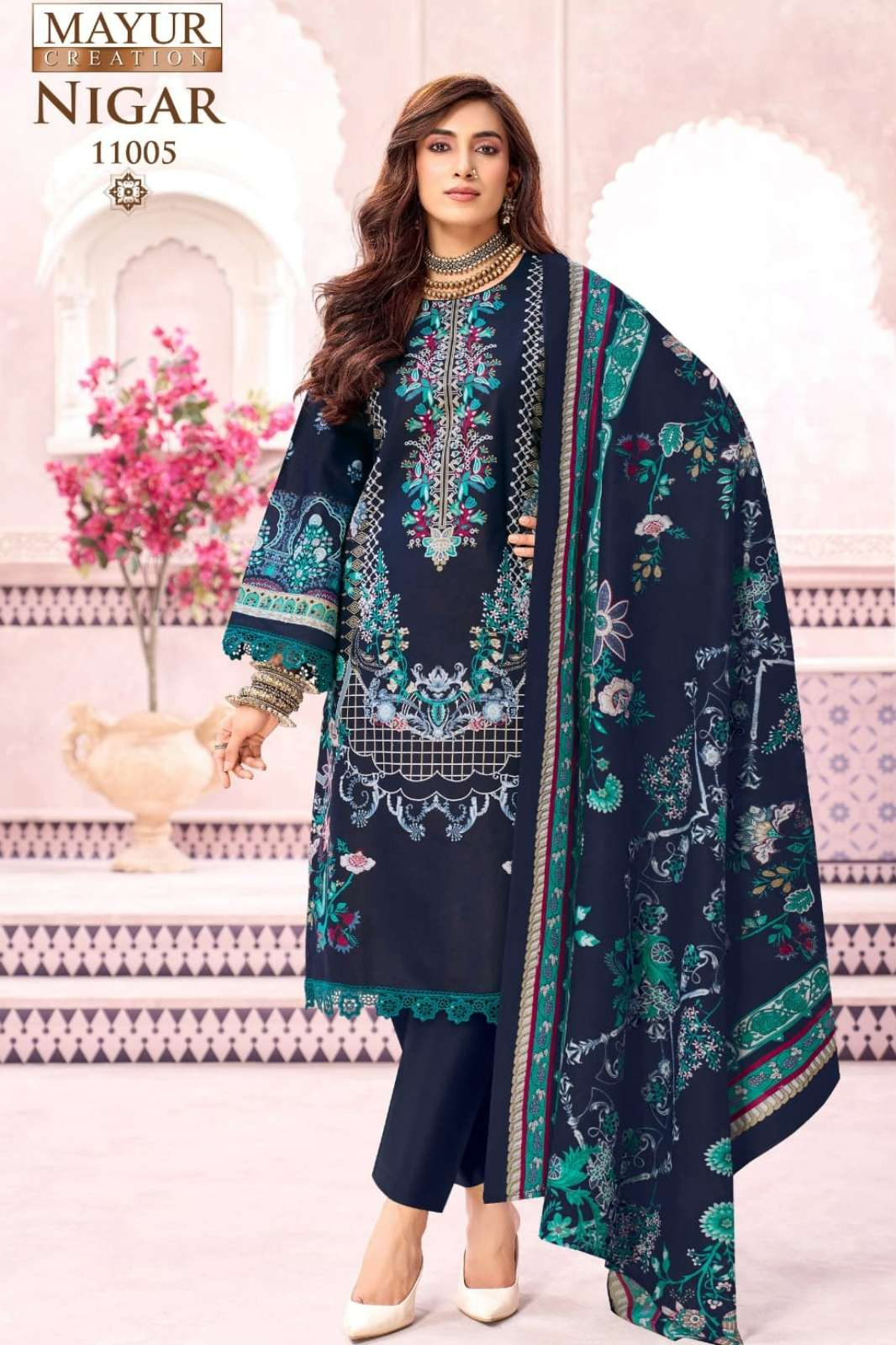 MAYUR NIGAR VOL 11 PURE COTTON BEAUTIFUL PRINTED PAKISTANI SUIT 