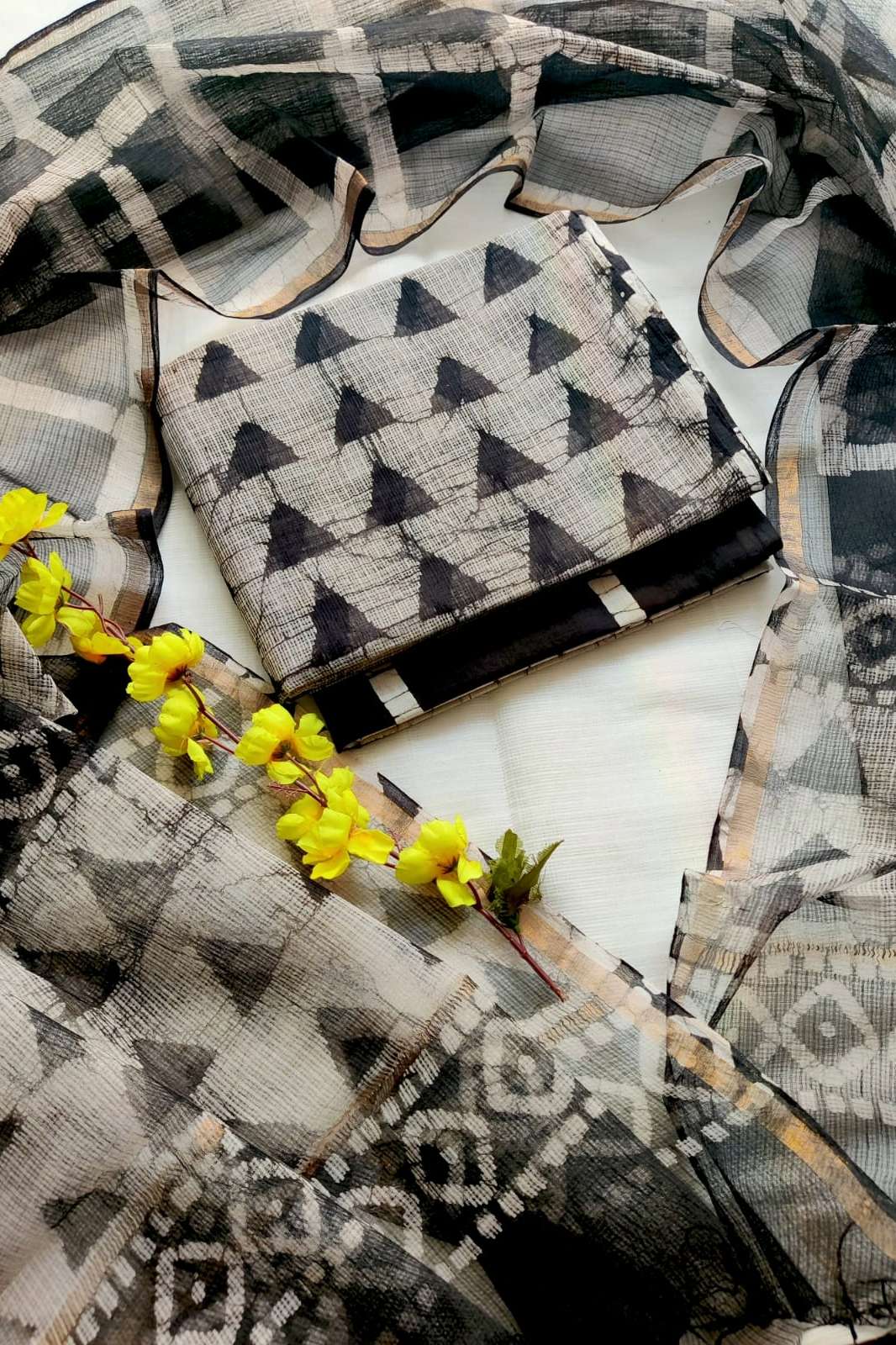 Shri Balaji Emporium RF 23663 Presents Hand block printed kota doriya suit collection