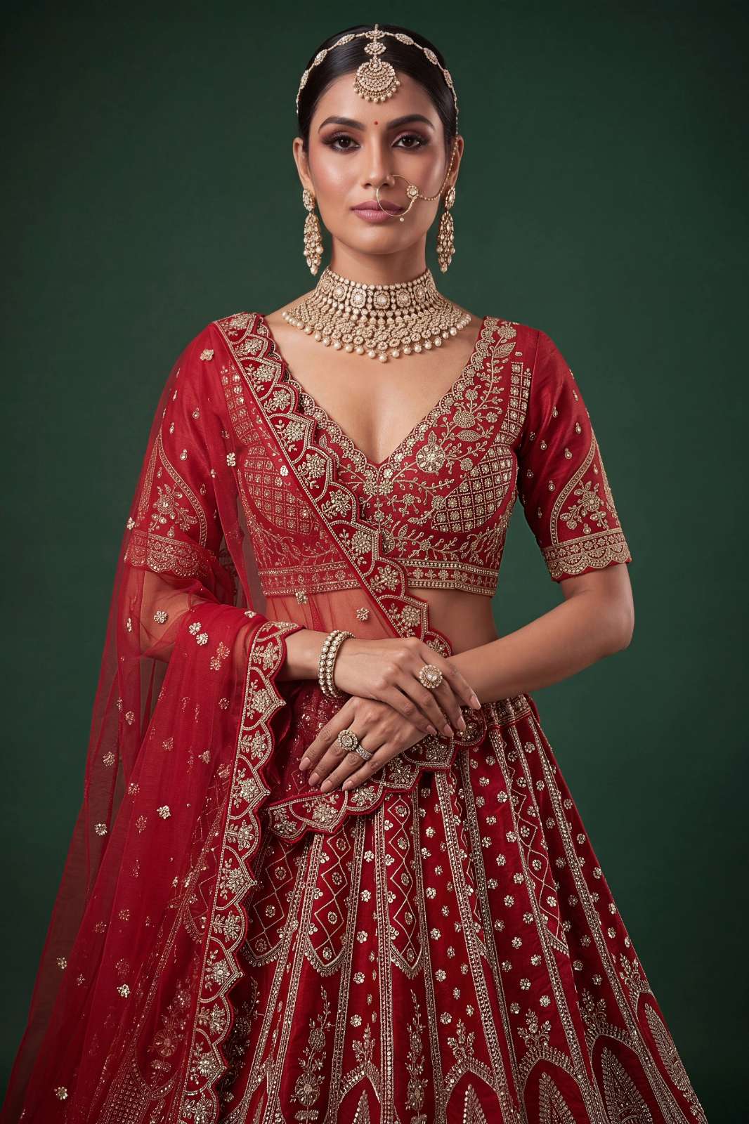 Anjani Arts Samragni 3042 Beautiful Silk Premium with Zari Work Dori Embroidered Lehenga Choli
