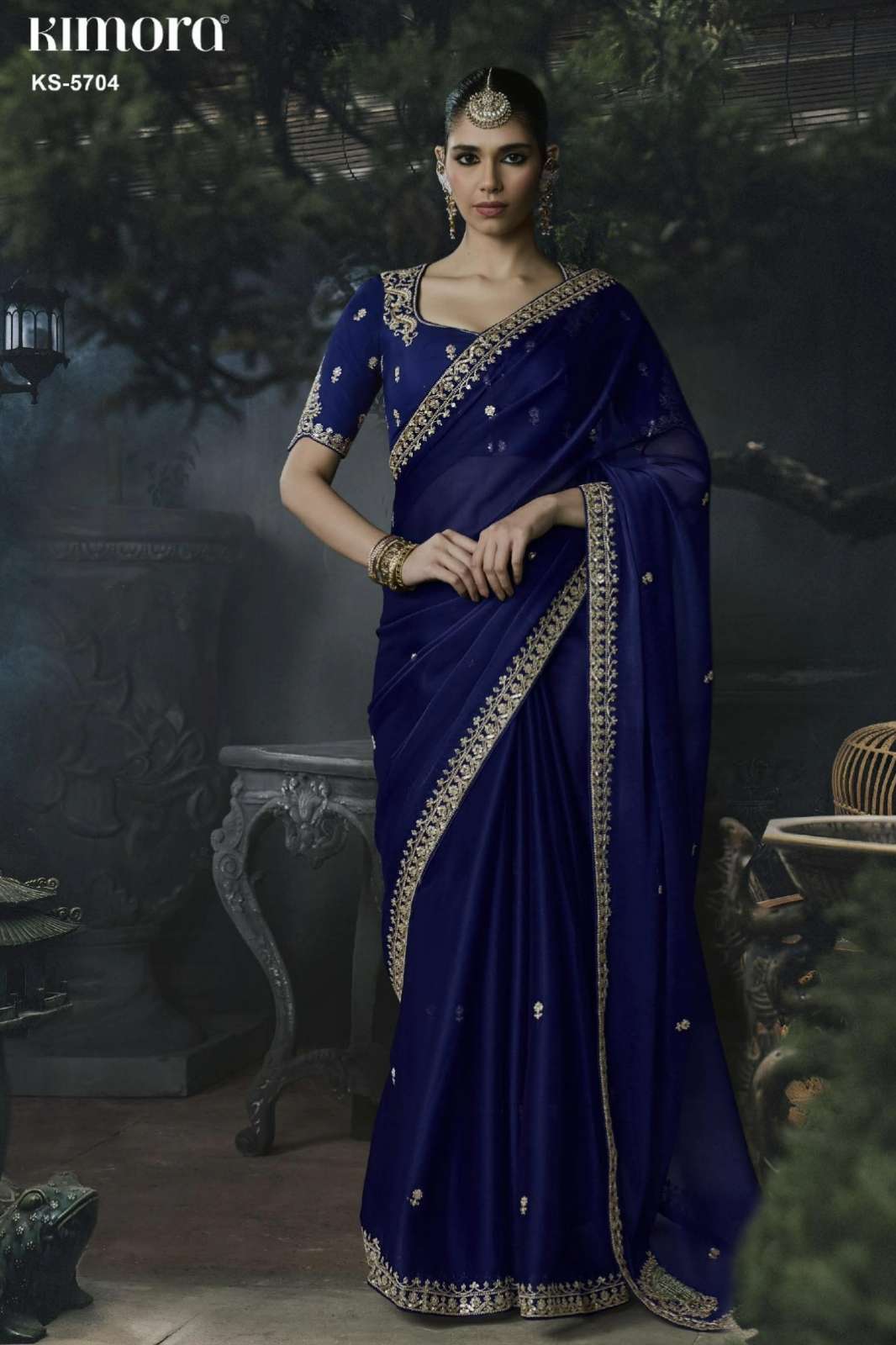 Presenting Kimora Kajal Vol 19 Soft Tissue Silk & Organza fabric Festive wear Saree 