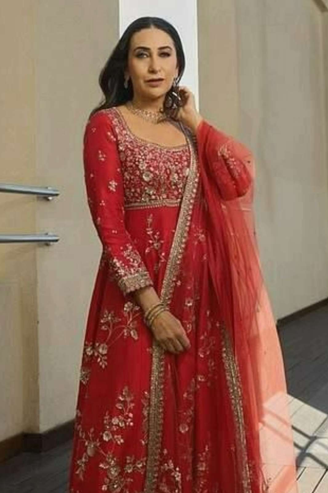 Shri Balaji Emporium DV  26200  Presents Heavy Georgette heavy embroidery work Suit 
