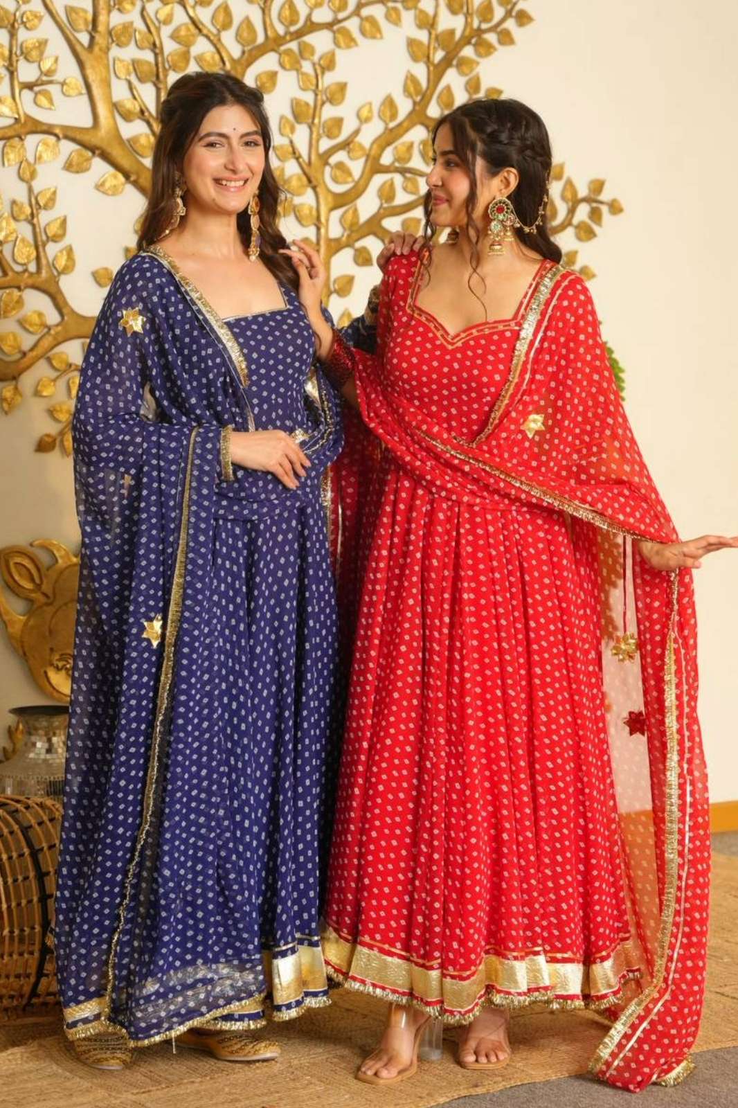 Shri Balaji Emporium KD 1637 Ready to Wear Printed Faux Georgette Anarkali Suit
