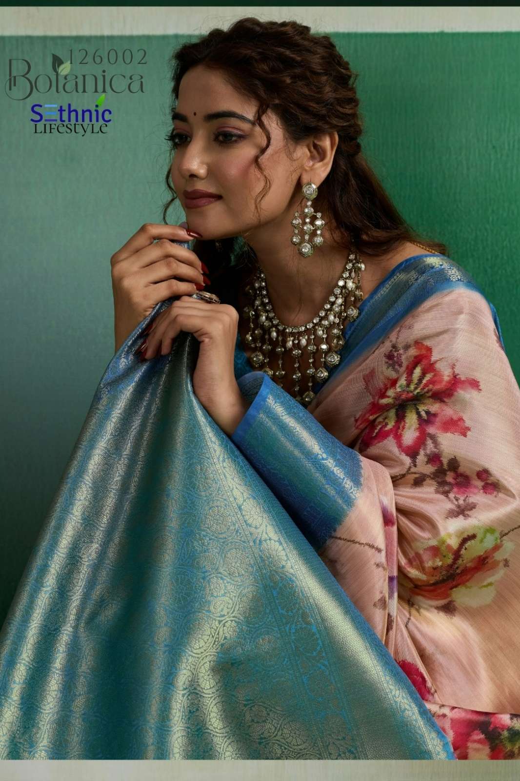 Sethnic Lifestyle BOTANICA Pure Kanjivaram Tissue Silk SAREES 