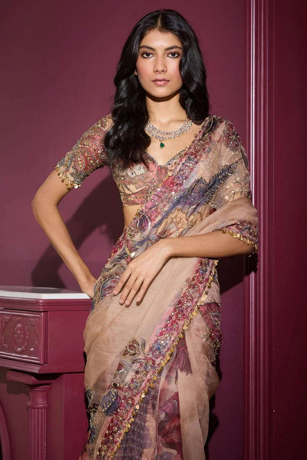 Shri Balaji BT 1294 HEAVY SOFT GEORGETTE DESIGNER SAREE 