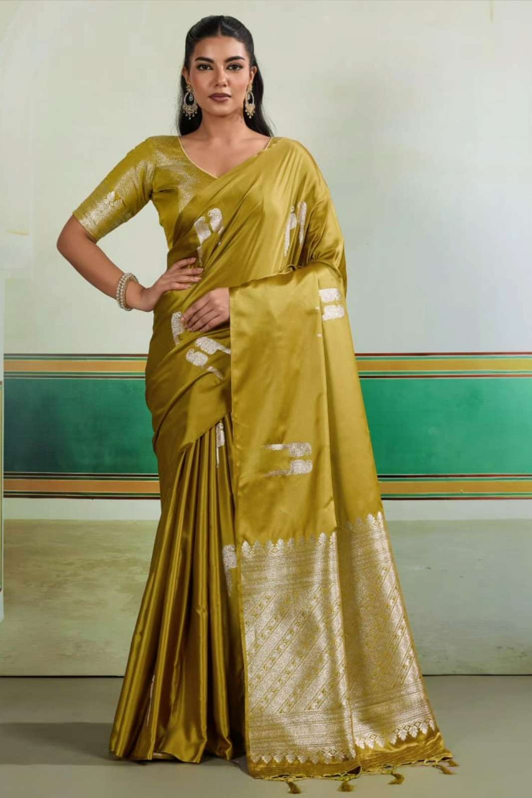 Shri Balaji KANTHKALA Fancy fabric Festive wear saree collection