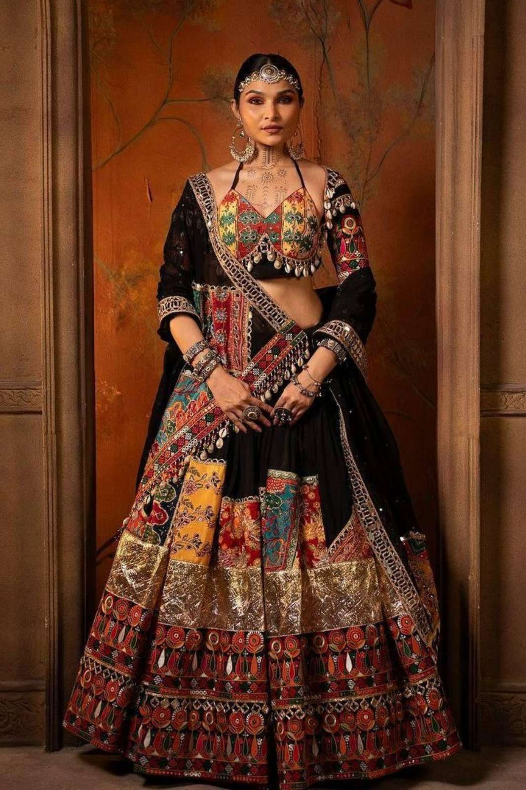 Shri Balaji SF 1543LB  Present You Muslin Cotton Digital Printed Heavy Flair Lehenga Choli