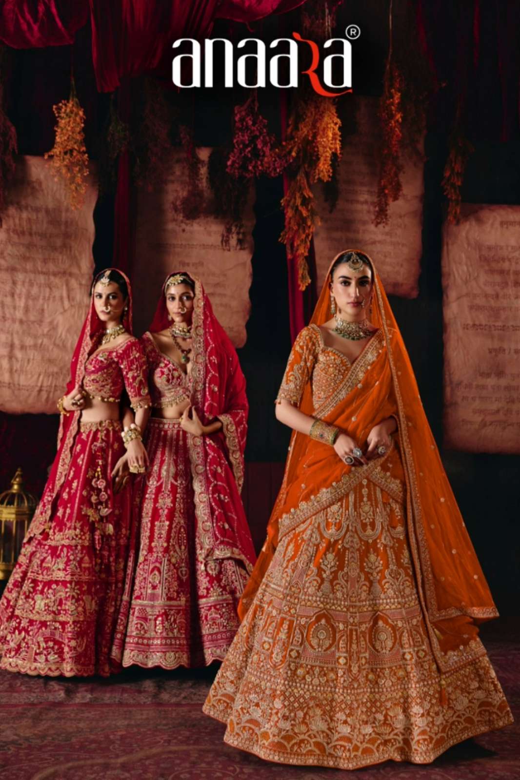Tathastu Anaara Bridal Heavy Work  Ready to wear lehenga 