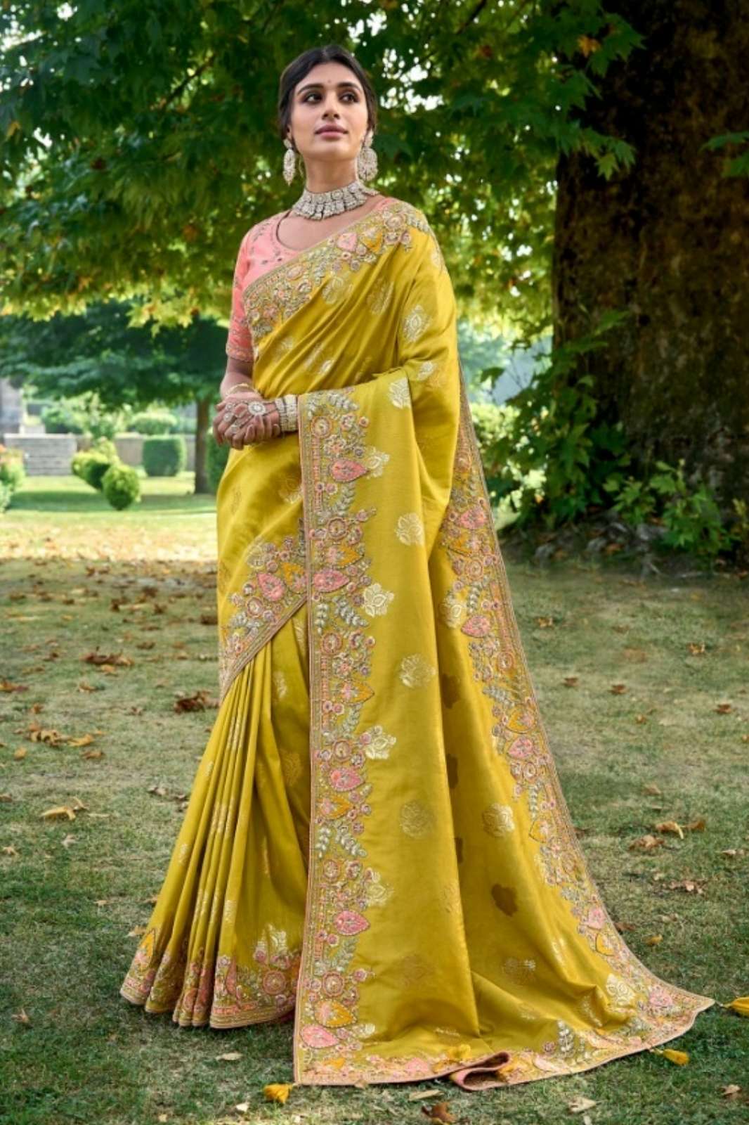 Tathastu Anaara Hit Series Fancy Tissue Silk Embroidery cut work saree collection 
