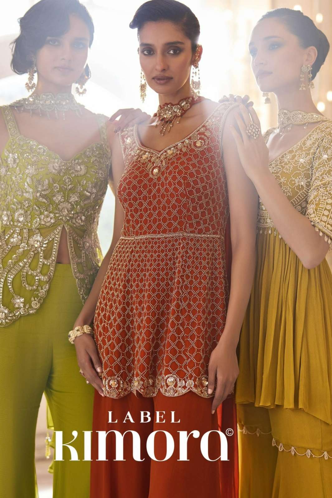 KIMORA LK 013 to LK 017 presents multi fabric sequence embroidered party wear suit 