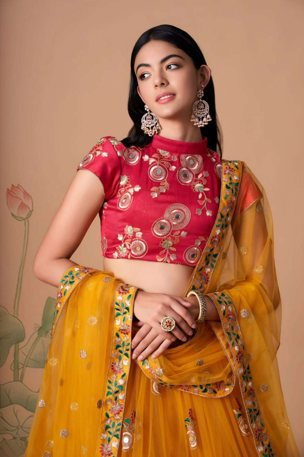 Presenting you Zeel 7317 Soft Net lehenga with Dori Zari & Multiple Sequins Embroidery Work 