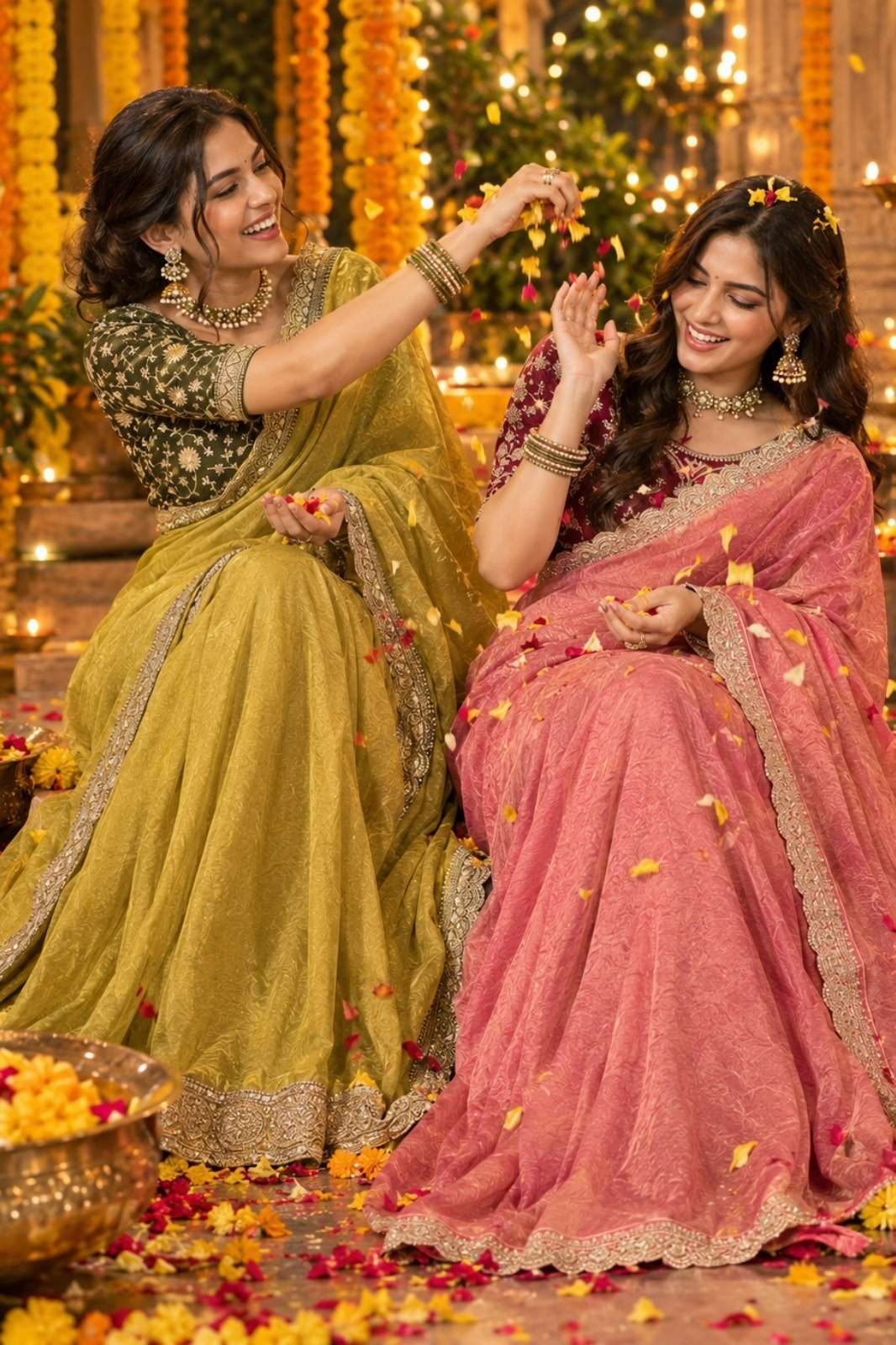 Shri balaji presents 24547 Banglory Silk festive wear saree collection