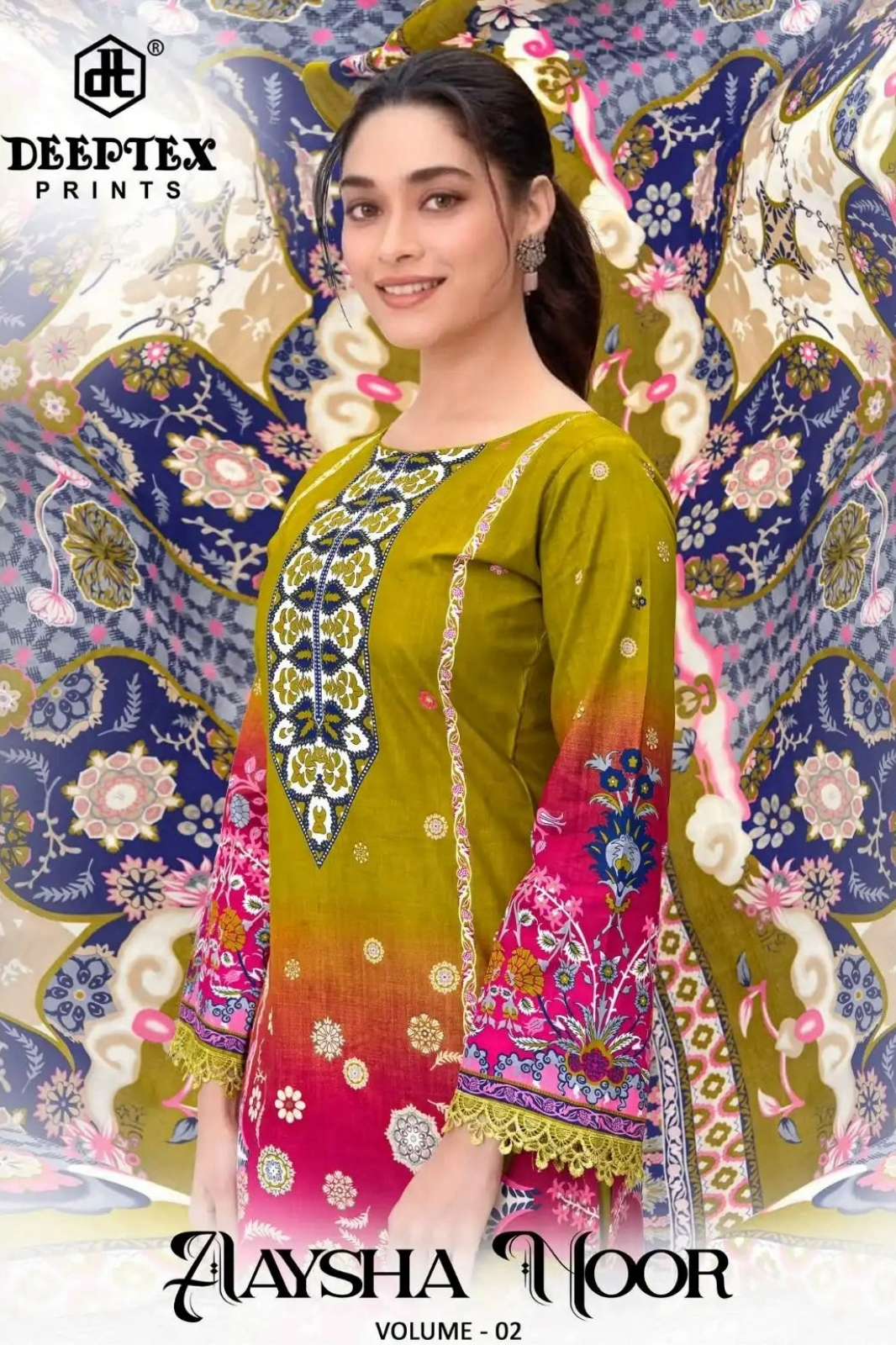 Shri balaji presents AAYSHA NOOR VOL 2 FANCY FABRIC HEAVY WORK PAKISTANI SUIT  
