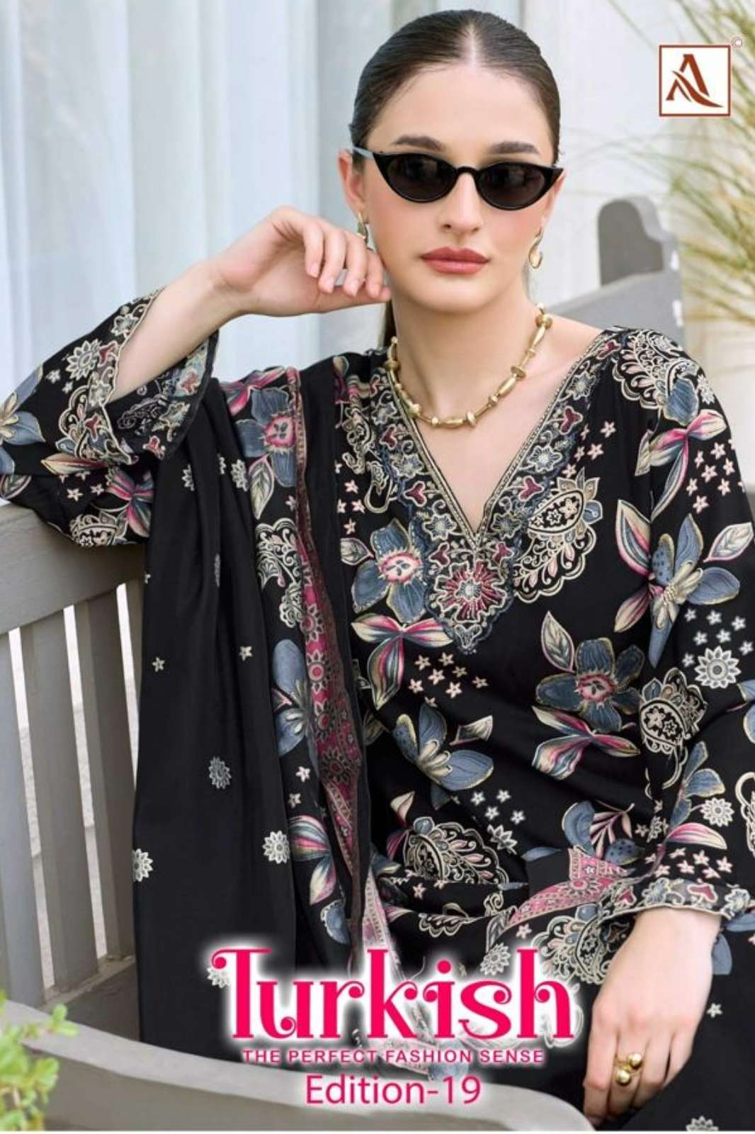Shri Balaji presents ELAF PREMIUM Pure 100% Cotton printed Pakistani Suit collection