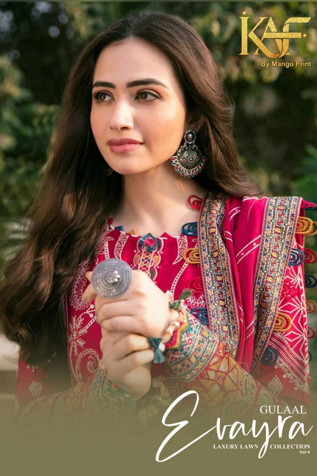 Shri balaji presents  Evayra GULAAL vol 4 Luxury heavy lawn Pakistani Suit collection