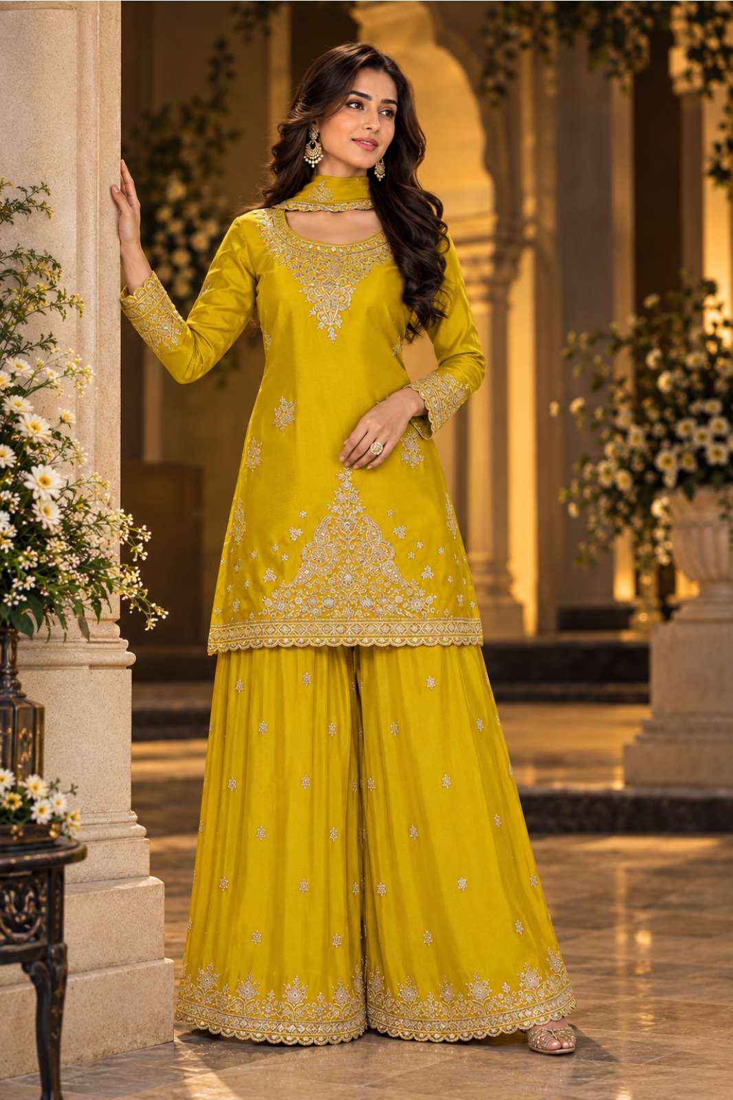 Shri Balaji presents LISA PREMIUM CHINON FABRIC PAKISTANI SUIT COLLECTION