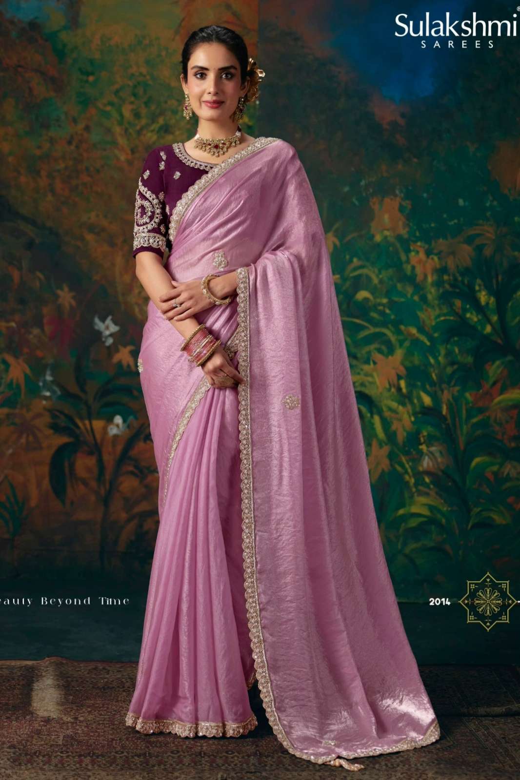 Shri Balaji presents Virasat Vol 02 Beautiful Fancy Silk Fabric sarees