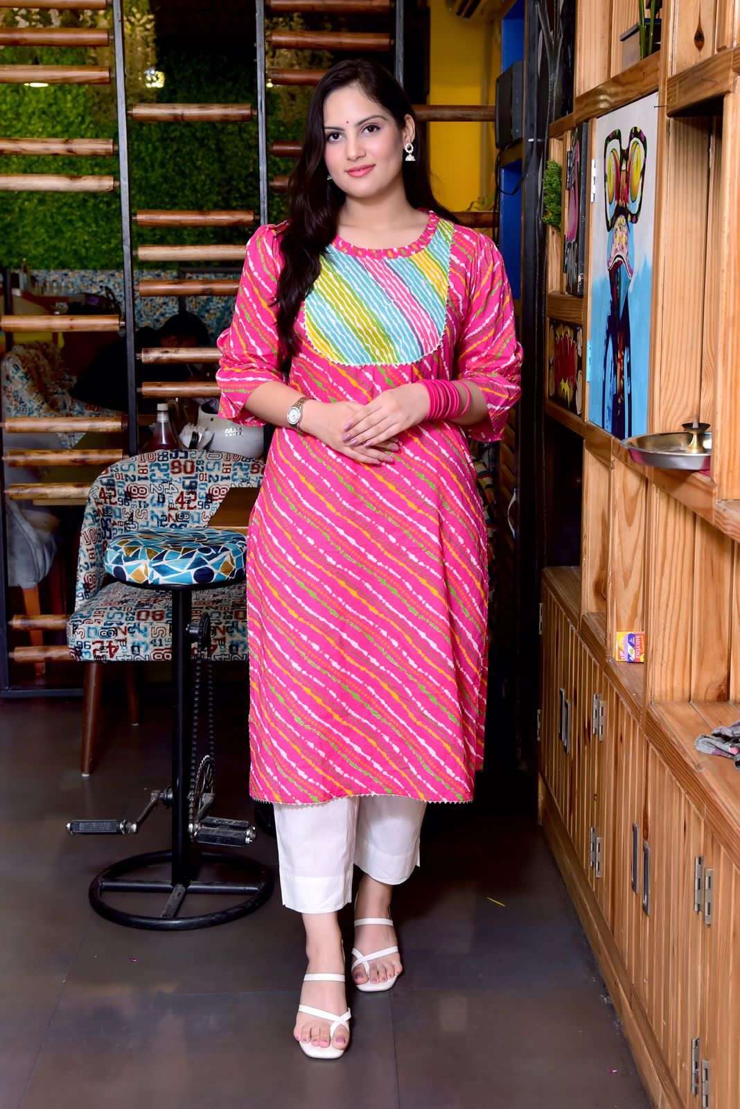 Jinsi-8383 Dt Devi Rayon Girls Readymade Pant Suits – Kavya Style Plus