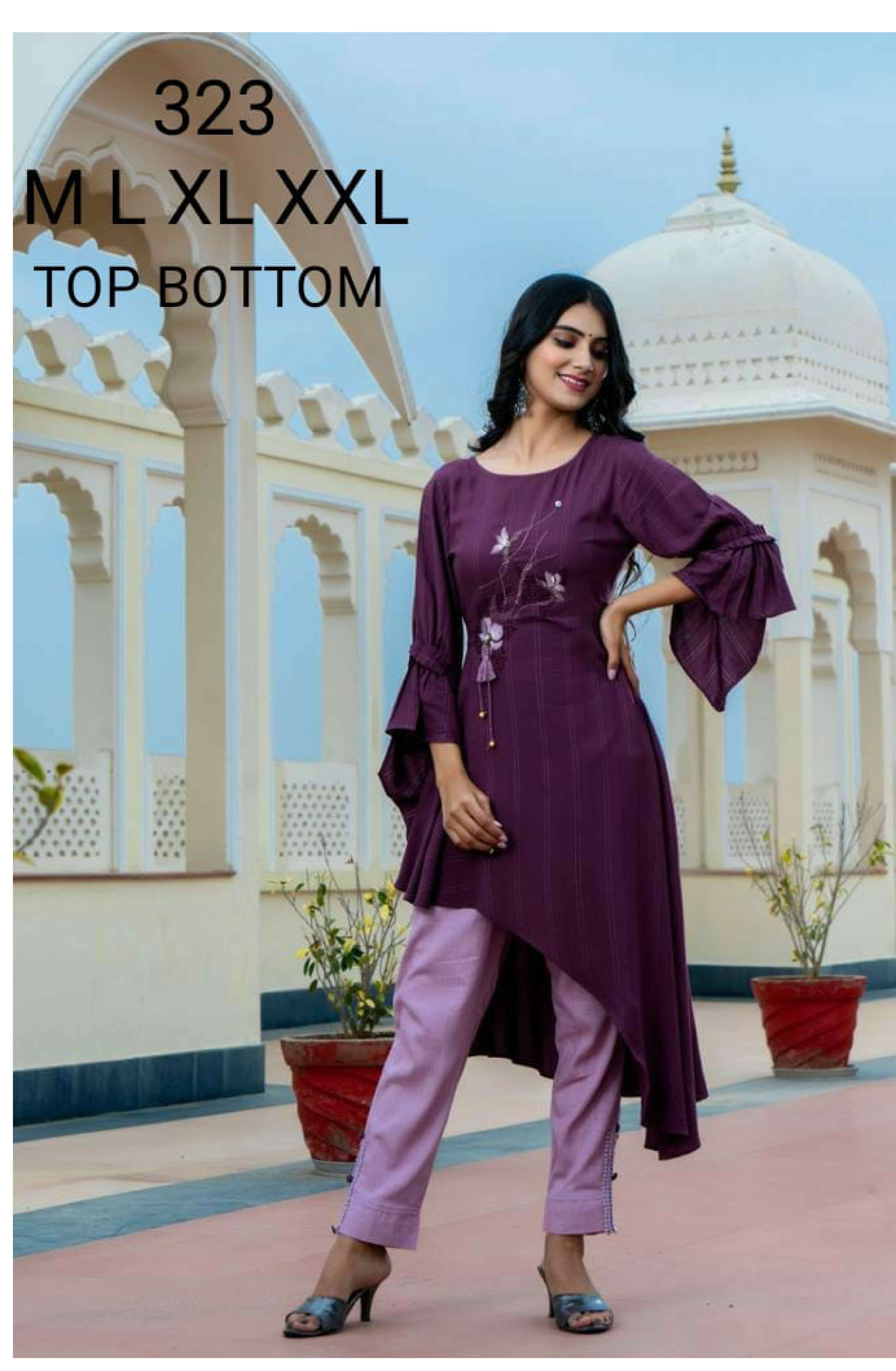 Fancy Party Wear Kurti With Pant