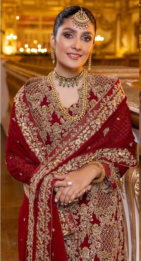 Red Bridal Heavy Salwar Kameez - Indian Dresses