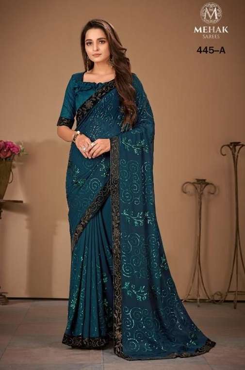 Georgette sarees party wear with outlet price