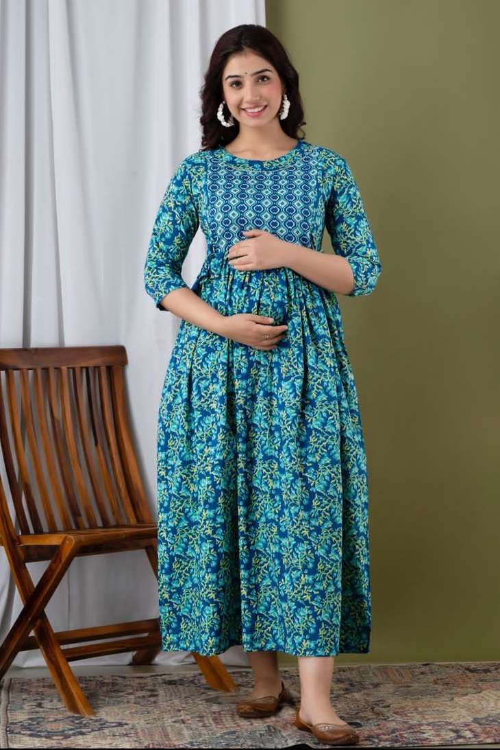 Oreo By Blue Hills Rayon Foil Printed Kurtis Wholesale Market In Surat -  The Ethnic World