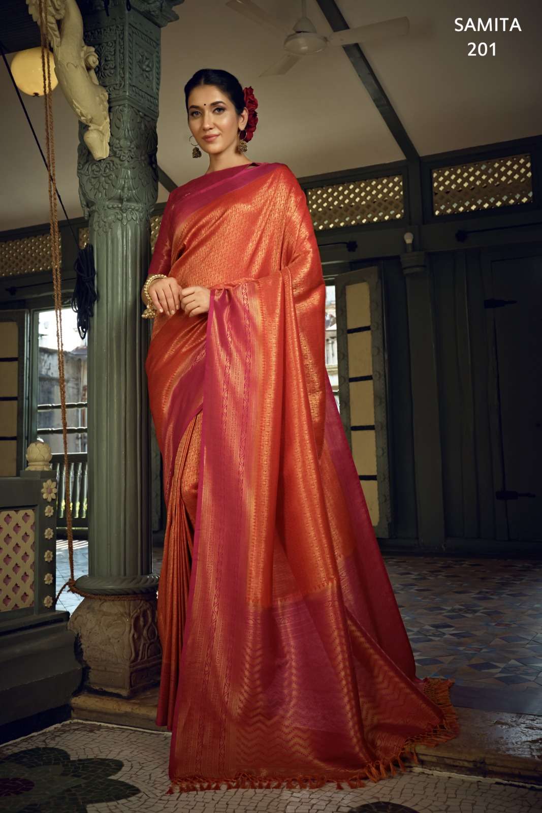 SHRI BALAJI EMPORIUM KIYANA SILK TRADITIONAL WOMEN INDIAN PURE SILK SAREE  WEDDING PARTY WEAR AT WHOLESALE PRICE