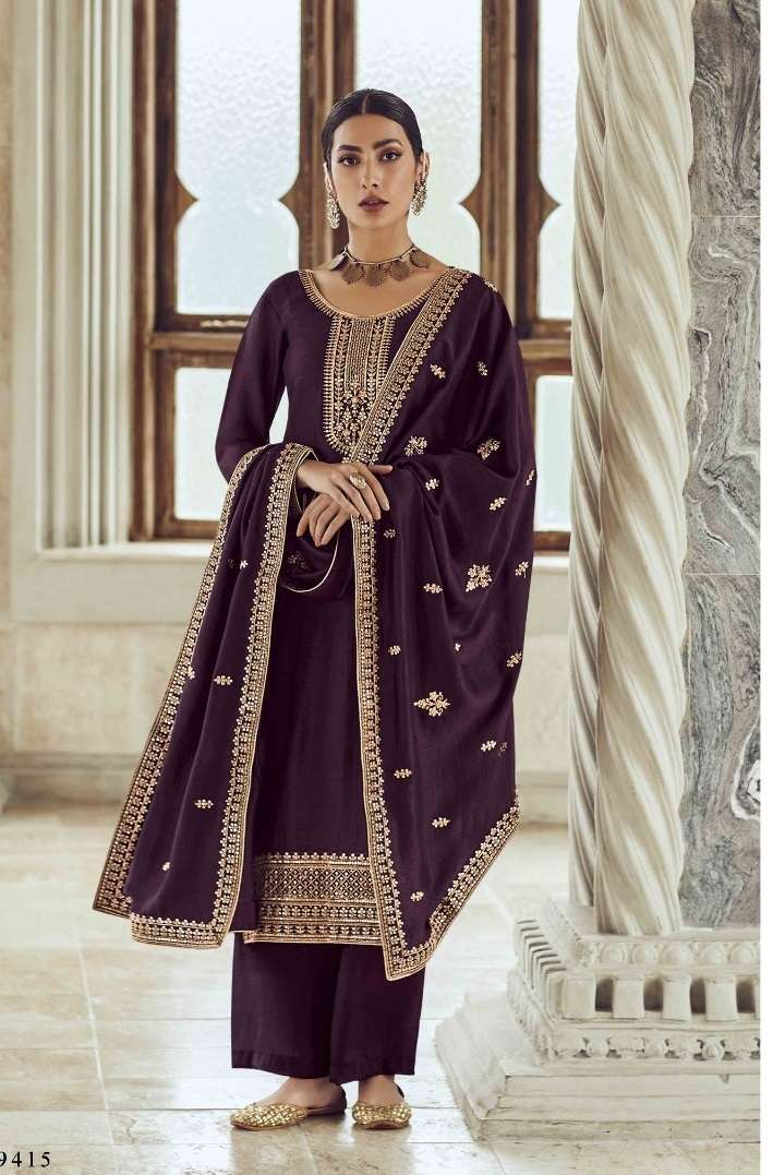 Buy Off White Designer Net Party Wear Straight Suit | Straight Salwar Suits