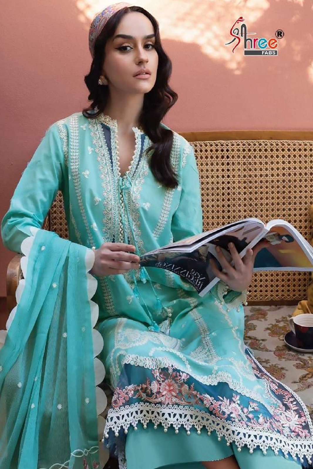 SHREE FAB ADAN LIBAS EMBROIDERED COLLECTION