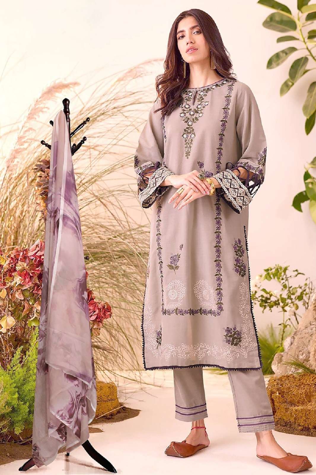 ZARQASH Z 157 READYMADE PAKISTANI SALWAR SUITS