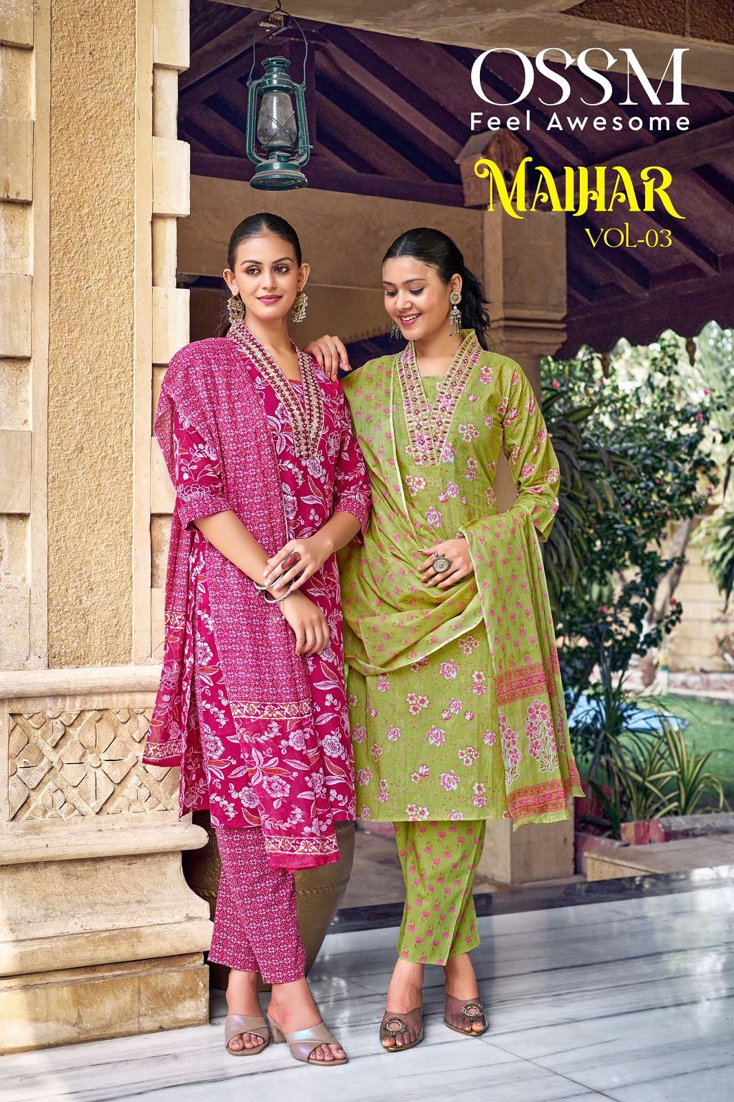 OSSM MALHAR VOL 3 DESGNER KURTIES COLLECTION