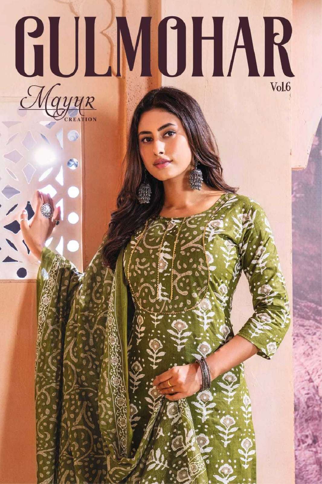 MAYUR FASHION GULMOHAR VOL 6 DESIGNER KURTIS