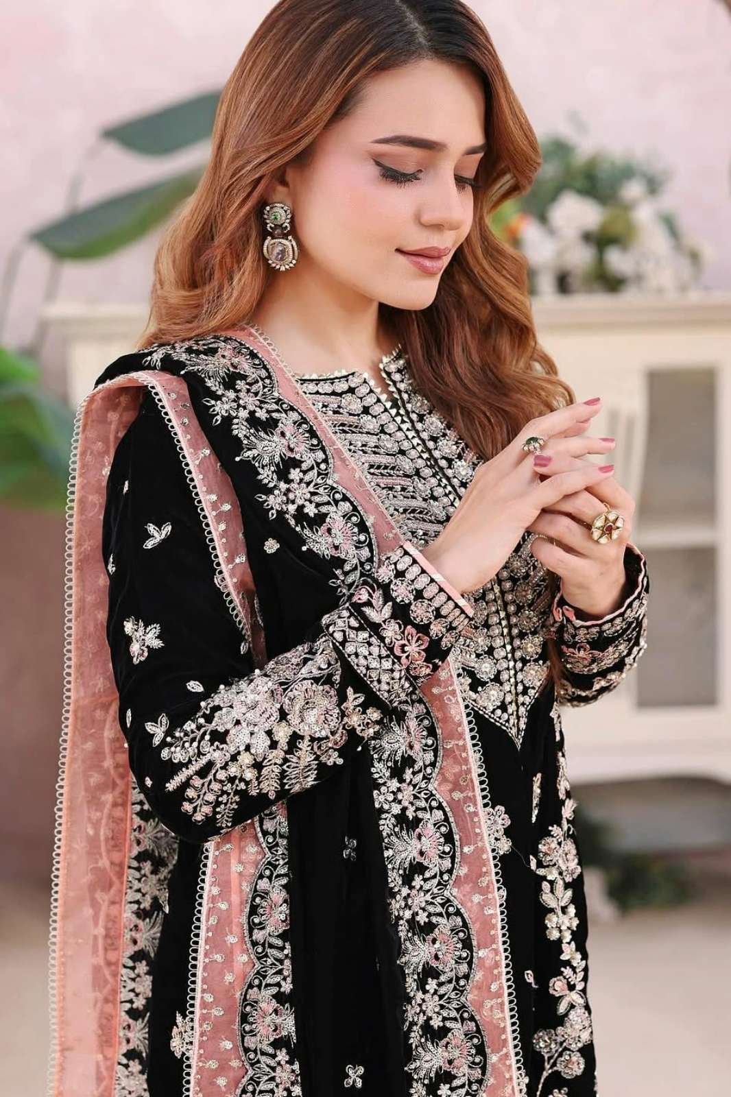 Shri Balaji Emporium LC 1415 Premium Velvet Designer Suit