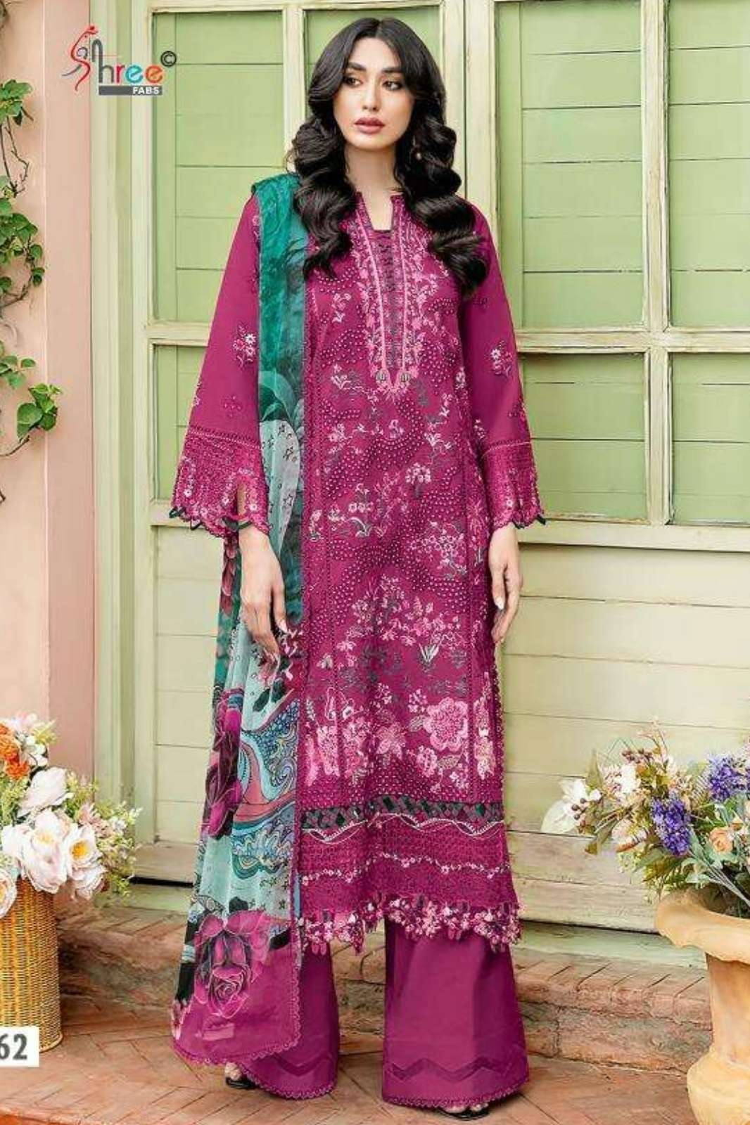 Shree Fabs Elaf Exclusive Rayon Collection Vol 1 Embroidered Pakistani Suit 